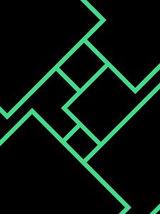 Preview wallpaper lines, texture, black, green