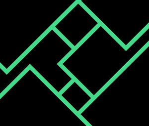 Preview wallpaper lines, texture, black, green