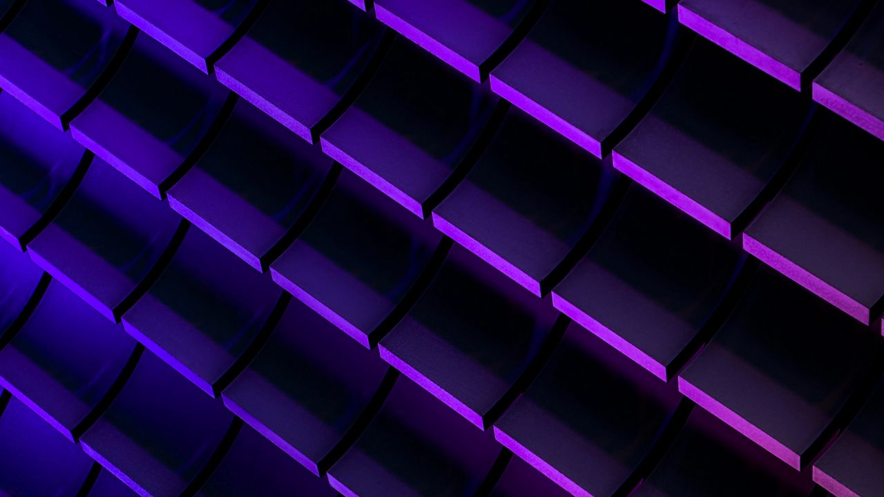 Wallpaper lines, texture, neon, purple