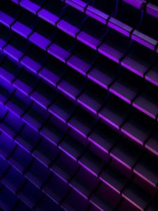 Preview wallpaper lines, texture, neon, purple