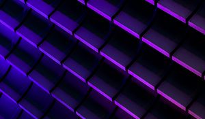 Preview wallpaper lines, texture, neon, purple