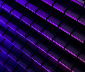 Preview wallpaper lines, texture, neon, purple