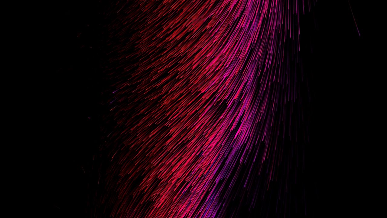 Wallpaper lines, threads, glow, red, pink, dark, stripes