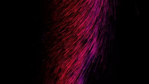 Preview wallpaper lines, threads, glow, red, pink, dark, stripes