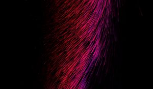 Preview wallpaper lines, threads, glow, red, pink, dark, stripes