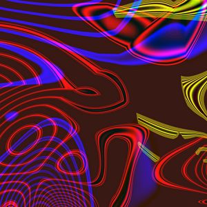 Preview wallpaper lines, waves, abstraction, colorful