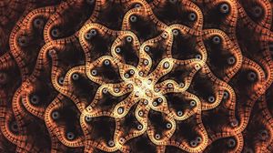 Preview wallpaper lines, waves, curves, circles, abstraction