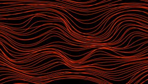 Preview wallpaper lines, waves, distortion, red, abstraction