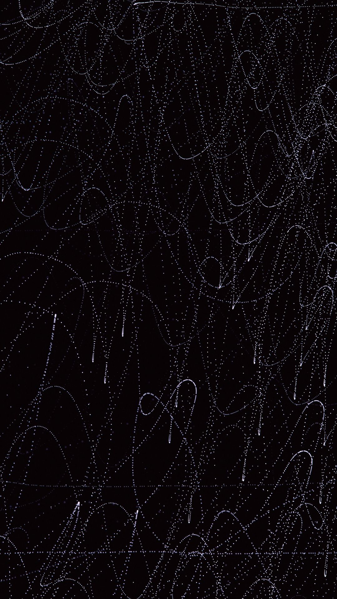 1080x1920 Wallpaper lines, waves, intersection, black, abstraction