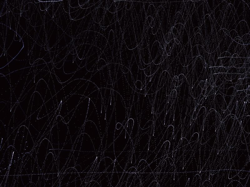 800x600 Wallpaper lines, waves, intersection, black, abstraction