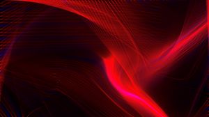 Preview wallpaper lines, waves, wavy, neon, glow