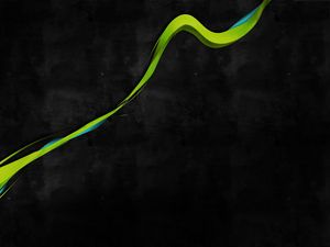 Preview wallpaper lines, wavy, black, green, white