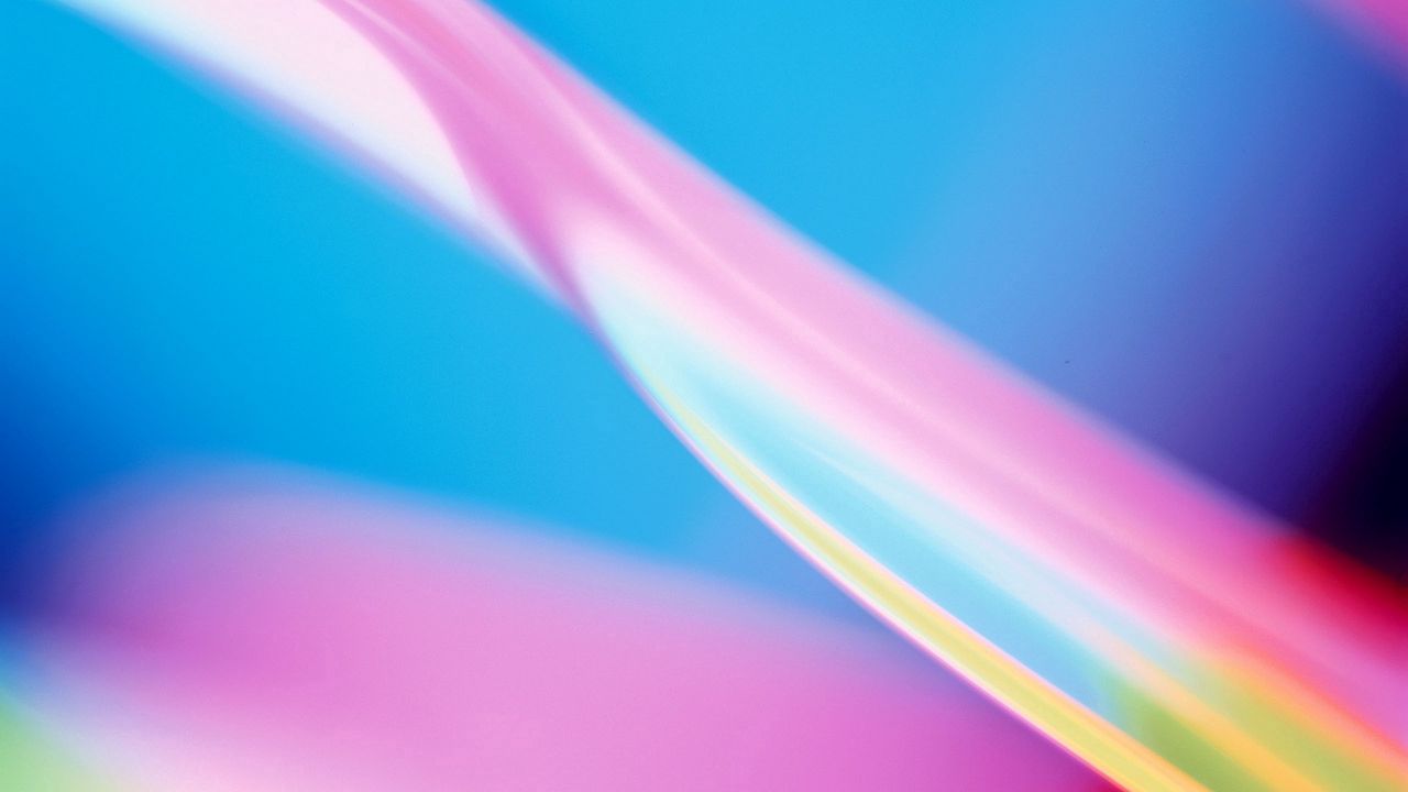 Wallpaper lines, wavy, bright, colorful