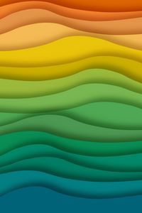 Preview wallpaper lines, wavy, colorful, texture