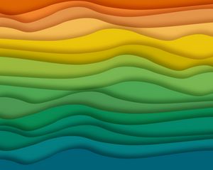 Preview wallpaper lines, wavy, colorful, texture