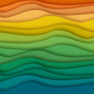 Preview wallpaper lines, wavy, colorful, texture