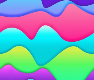 Preview wallpaper lines, wavy, colorful, colourful, bright