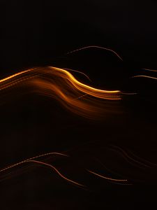 Preview wallpaper lines, wavy, intermittent, dark background