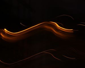 Preview wallpaper lines, wavy, intermittent, dark background