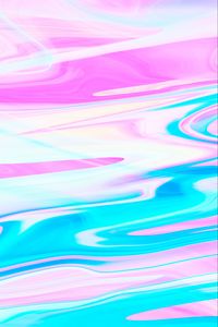 Preview wallpaper lines, wavy, light, pink, blue