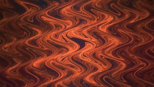 Preview wallpaper lines, wavy, ripples, distortion, abstraction, brown