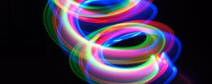 Preview wallpaper lines, wavy, spiral, multicolored