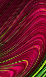 Preview wallpaper lines, wavy, stripes, colorful, bright