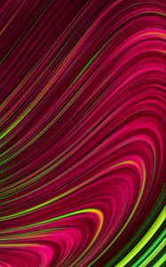 Preview wallpaper lines, wavy, stripes, colorful, bright