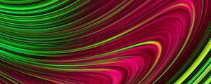 Preview wallpaper lines, wavy, stripes, colorful, bright