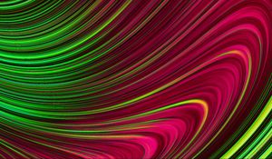 Preview wallpaper lines, wavy, stripes, colorful, bright