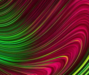 Preview wallpaper lines, wavy, stripes, colorful, bright