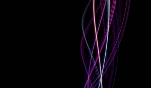 Preview wallpaper lines, wavy, twisted, multicolored