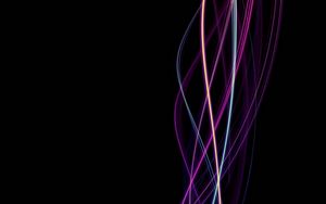 Preview wallpaper lines, wavy, twisted, multicolored