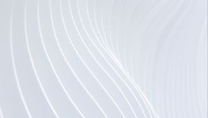 Preview wallpaper lines, wavy, white, minimalism, surface