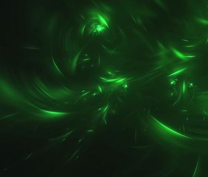 Preview wallpaper lines, whirlwind, background, green, glow