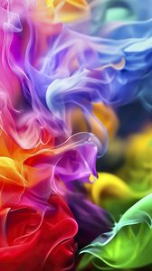 Preview wallpaper liquid, bright, colorful, background, abstraction