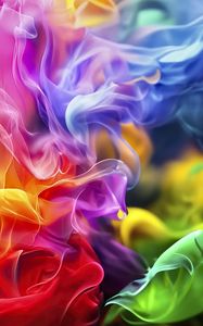 Preview wallpaper liquid, bright, colorful, background, abstraction