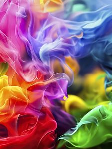 Preview wallpaper liquid, bright, colorful, background, abstraction