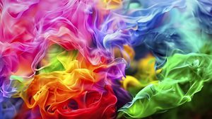 Preview wallpaper liquid, bright, colorful, background, abstraction