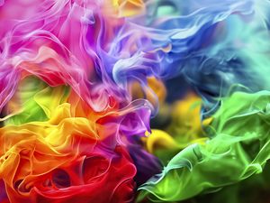 Preview wallpaper liquid, bright, colorful, background, abstraction