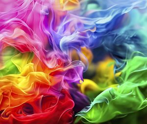 Preview wallpaper liquid, bright, colorful, background, abstraction