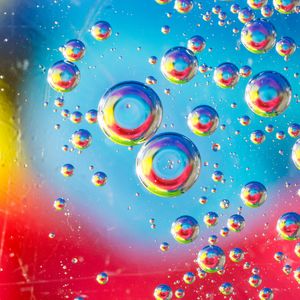 Preview wallpaper liquid, bubbles, abstraction, transparent