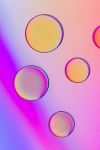 Preview wallpaper liquid, bubbles, glare, macro