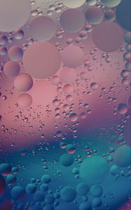 Preview wallpaper liquid, bubbles, gradient, abstraction