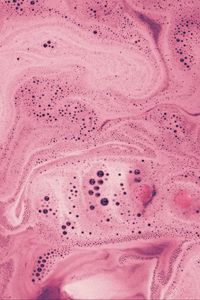Preview wallpaper liquid, bubbles, pink, paint, macro