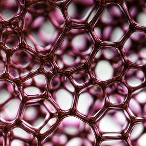 Preview wallpaper liquid, bubbles, pink, macro