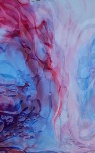 Preview wallpaper liquid, bubbles, stains, abstraction
