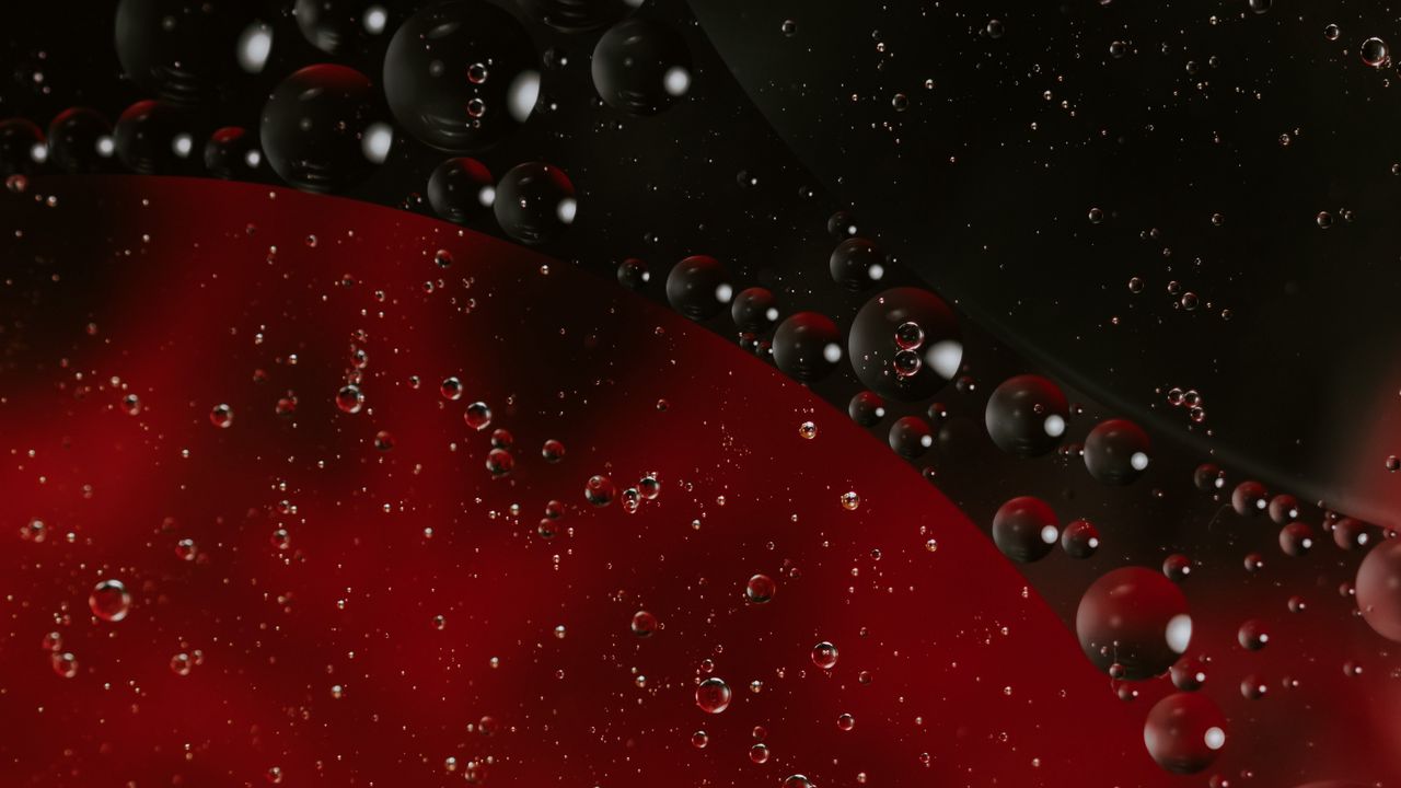 Wallpaper liquid, bubbles, texture, macro