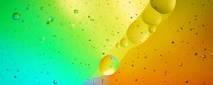 Preview wallpaper liquid, colorful, macro, bubbles, texture