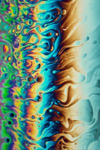 Preview wallpaper liquid, colorful, stains, macro